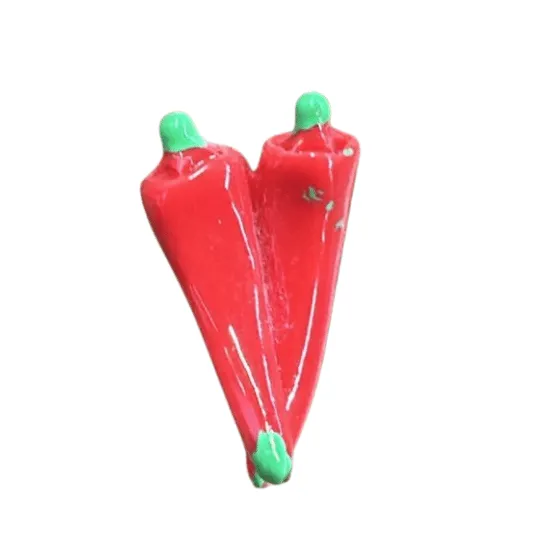 Plastic Chili Pepper Bead