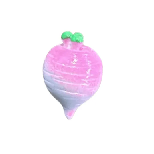 Plastic Raddish Bead