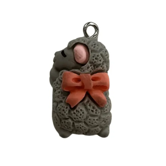 Plastic lamb pendant