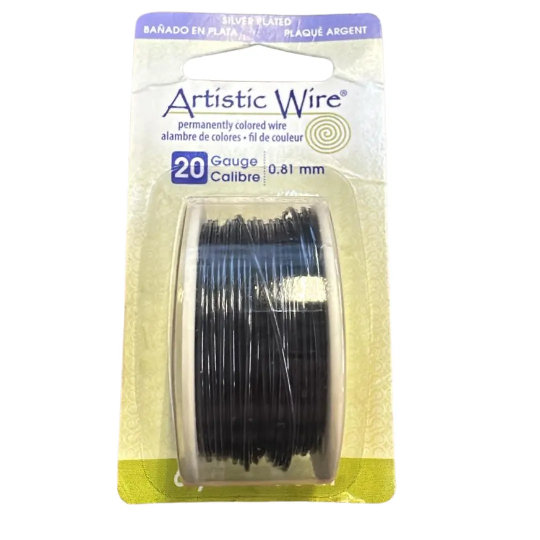Beadalon Artistic Wire Craft Wire Hematite