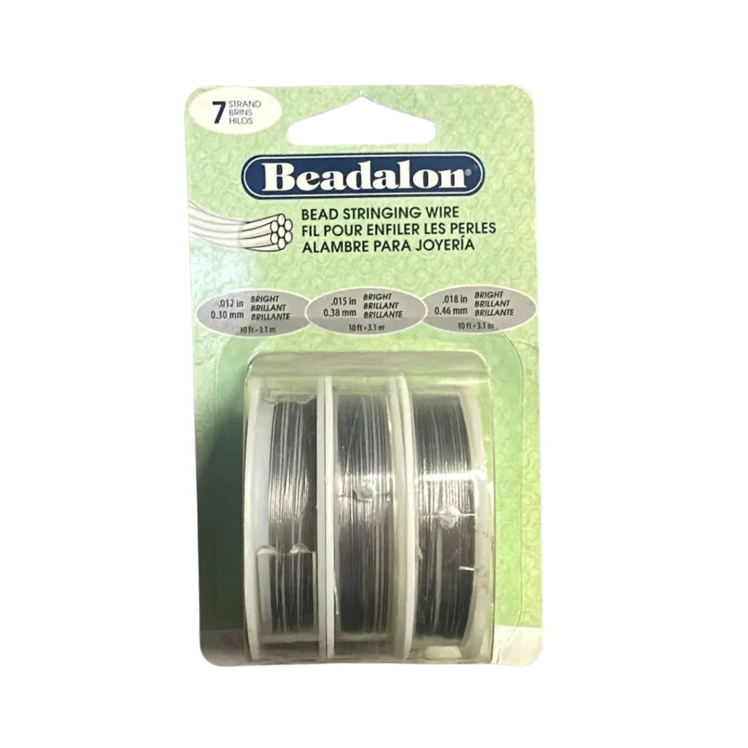 Beadalon Bead Stringing wire 7 strands bright color